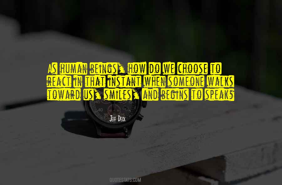 How You Choose To React Quotes #1446987