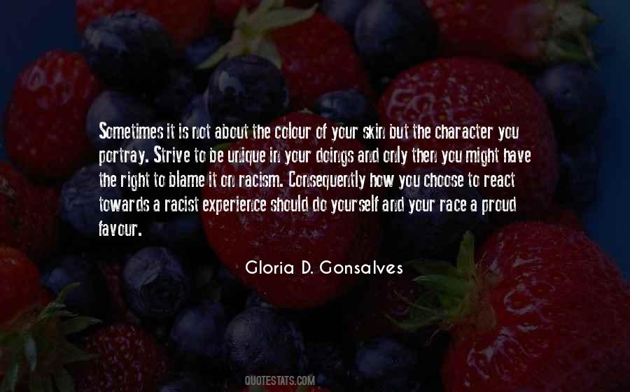How You Choose To React Quotes #1573690