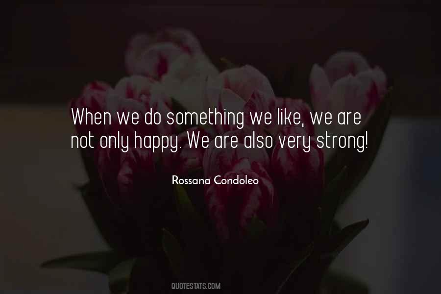 Happy Strong Quotes #1322658