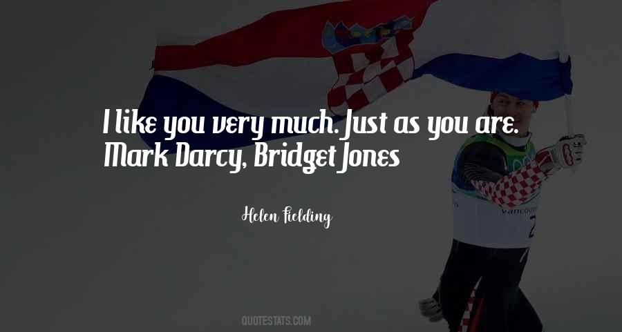 Mark Darcy Bridget Jones Quotes #1026687