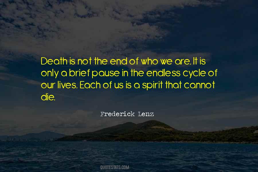 Quotes About The Cycle Of Death #259381