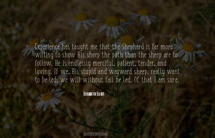 Sheep Without A Shepherd Quotes #471060
