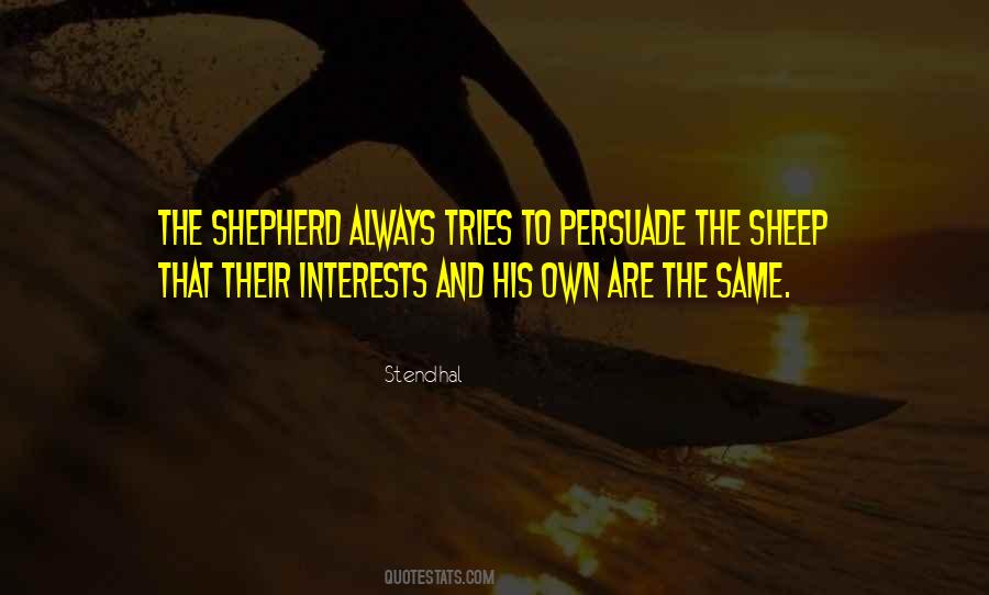 Sheep Without A Shepherd Quotes #738629