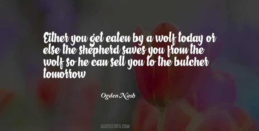 Sheep Without A Shepherd Quotes #782510