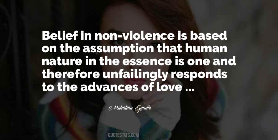 Violence Human Nature Quotes #542348