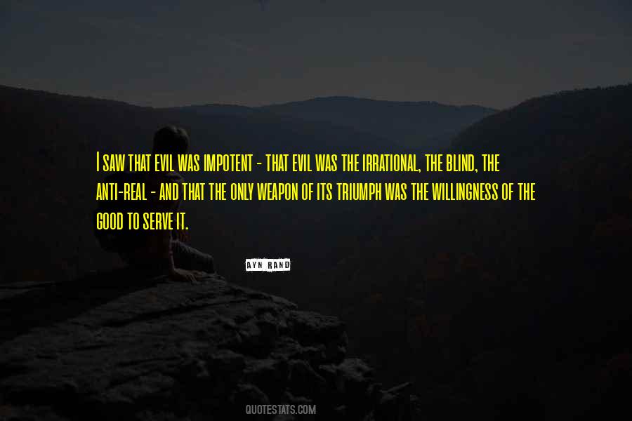 Triumph Of Good Over Evil Quotes #1686967