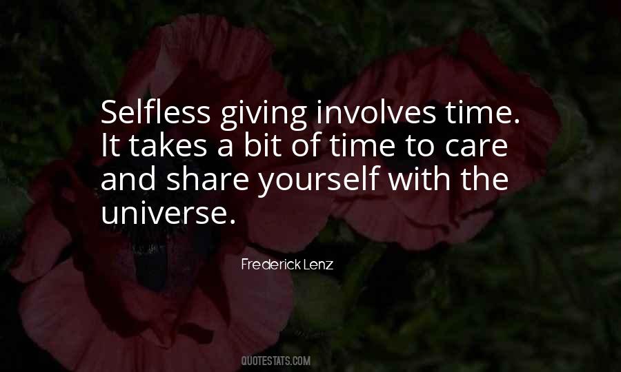 Giving Yourself Time Quotes #1316099