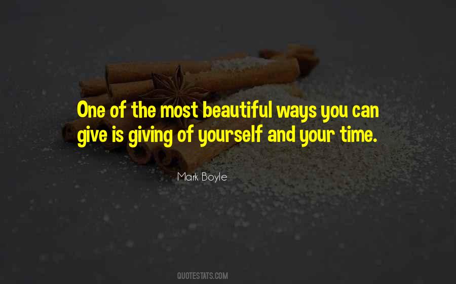 Giving Yourself Time Quotes #1383882