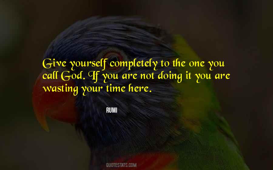 Giving Yourself Time Quotes #596512