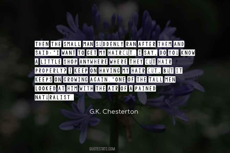 Tall And Small Quotes #134699