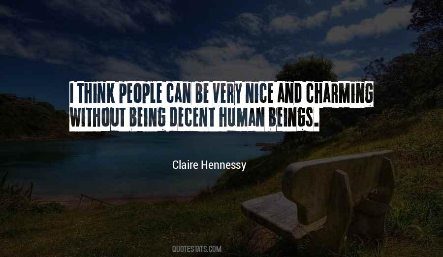 Decent Human Being Quotes #299376
