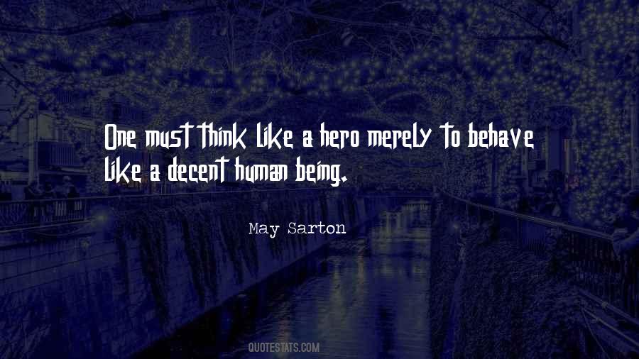 Decent Human Being Quotes #959210