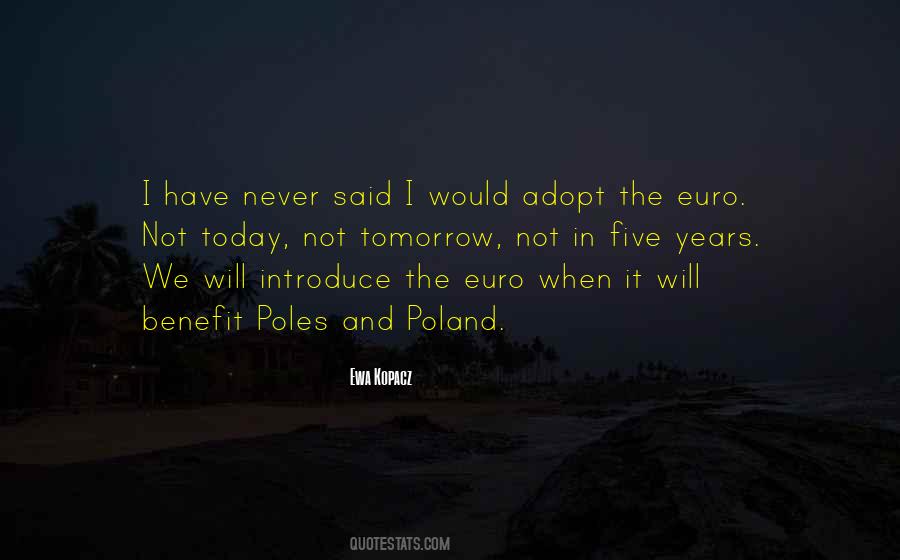 Quotes About The Euro #703042