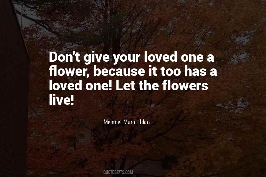 Give Flower Quotes #125606