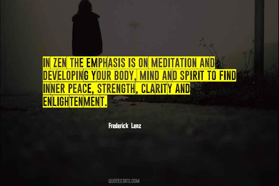 Meditation Peace Quotes #1786661