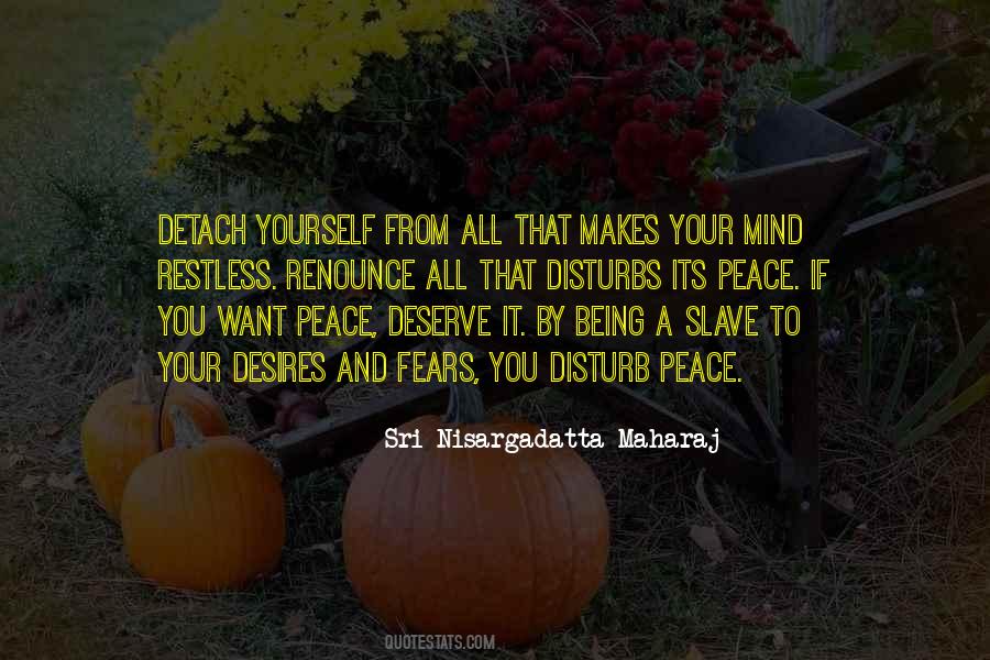 Meditation Peace Quotes #182079