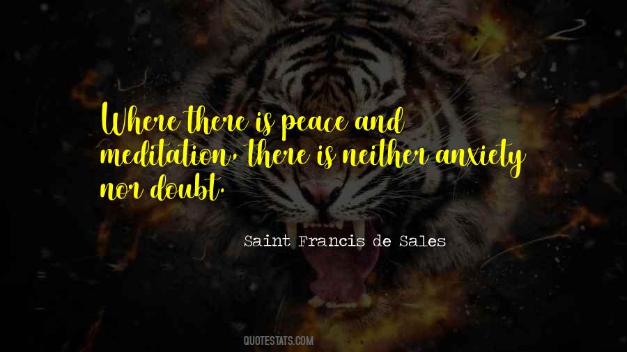 Meditation Peace Quotes #1840967