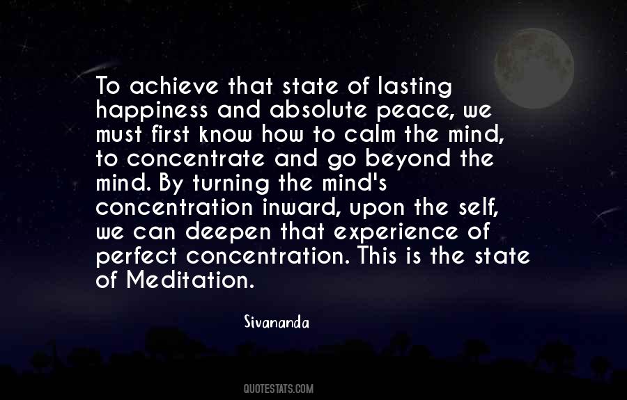 Meditation Peace Quotes #894772