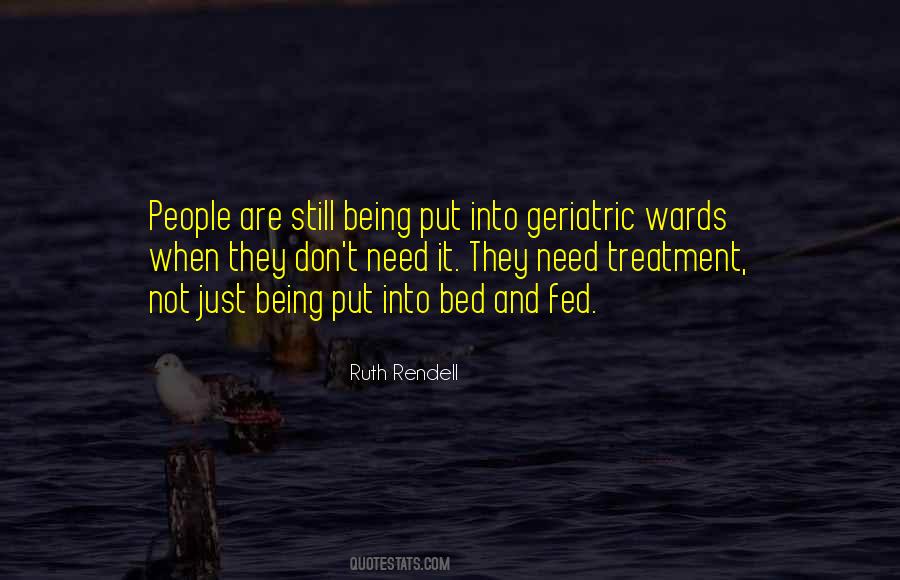 Quotes About Geriatric #677135