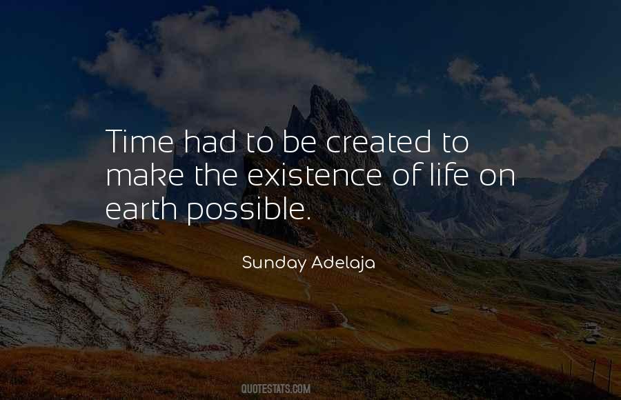 Time Is A Created Thing Quotes #636109