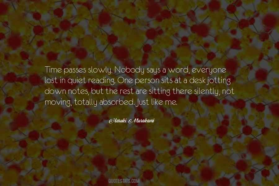 One Person At A Time Quotes #1484891
