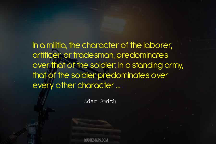 Military Character Quotes #663116