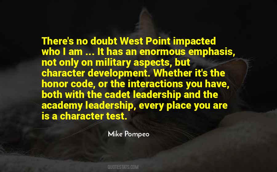 Military Character Quotes #726312