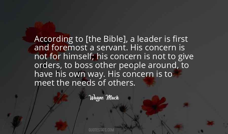 Leader Servant Quotes #1310095