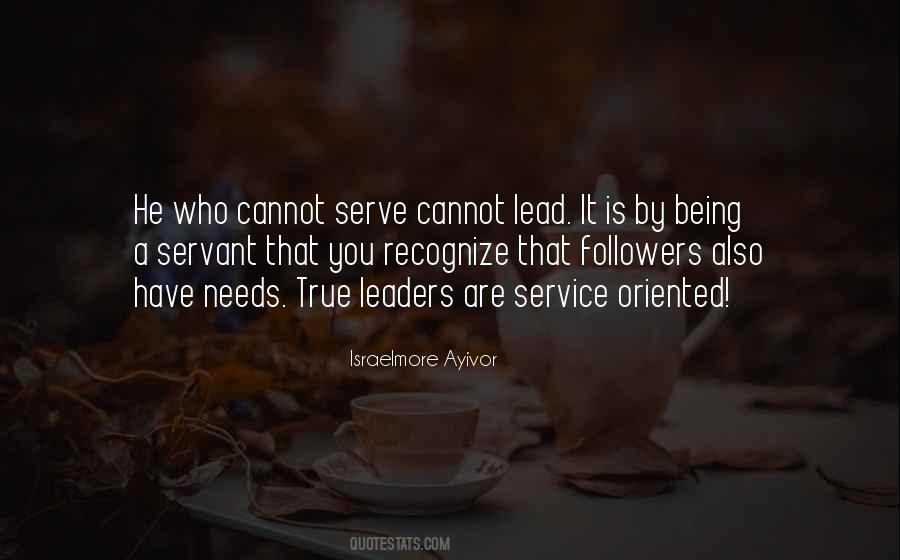 Leader Servant Quotes #1874553