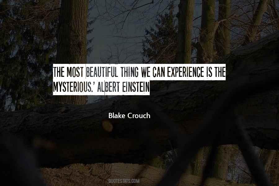 The Most Beautiful Thing Quotes #1325357