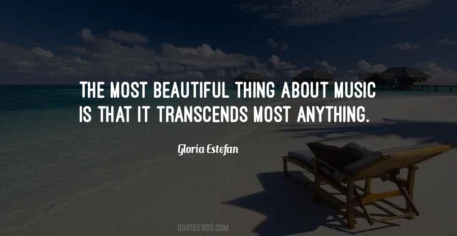 The Most Beautiful Thing Quotes #56381