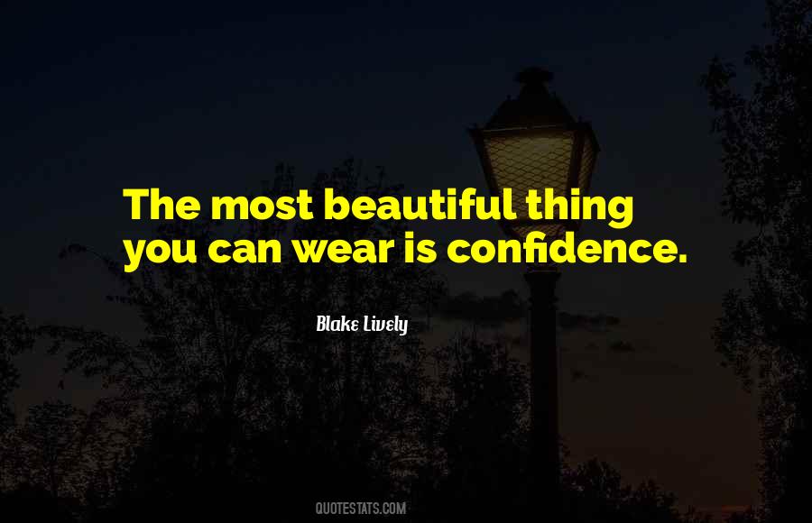 The Most Beautiful Thing Quotes #799494