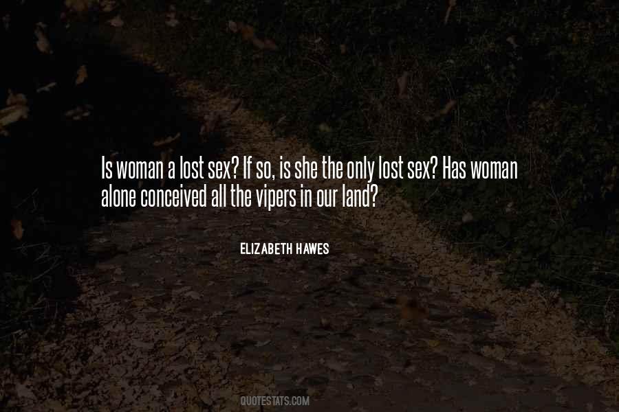 Woman Alone Quotes #1605571