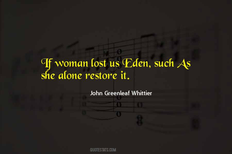 Woman Alone Quotes #214858