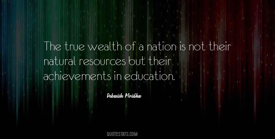 The Wealth Of A Nation Quotes #1310760