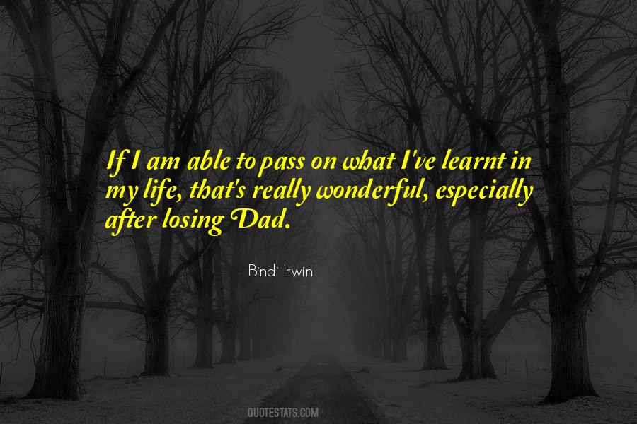 Losing My Life Quotes #717738