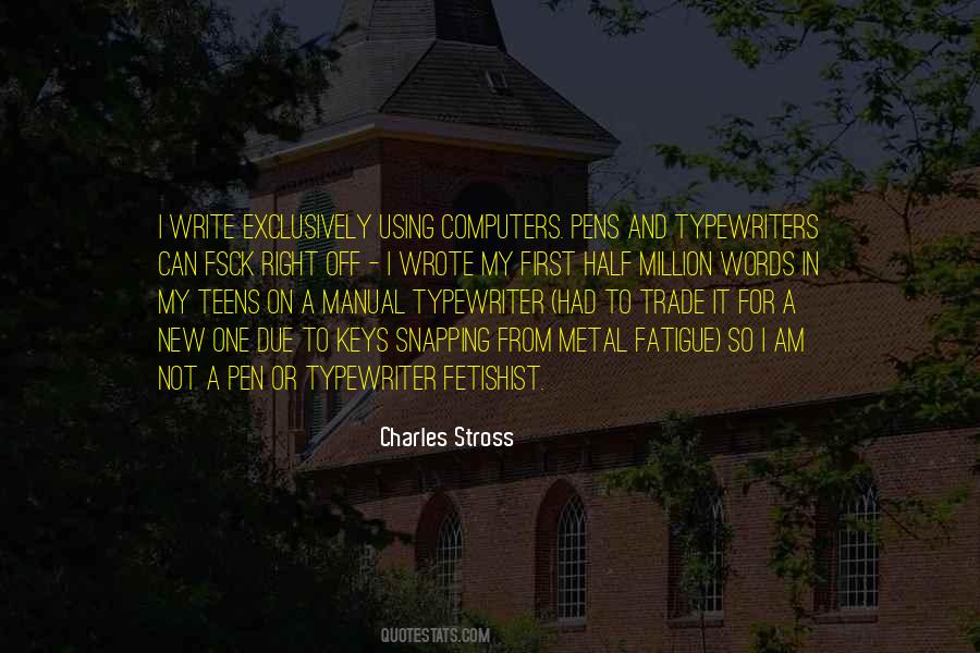 Quotes About Pen And Writing #470819