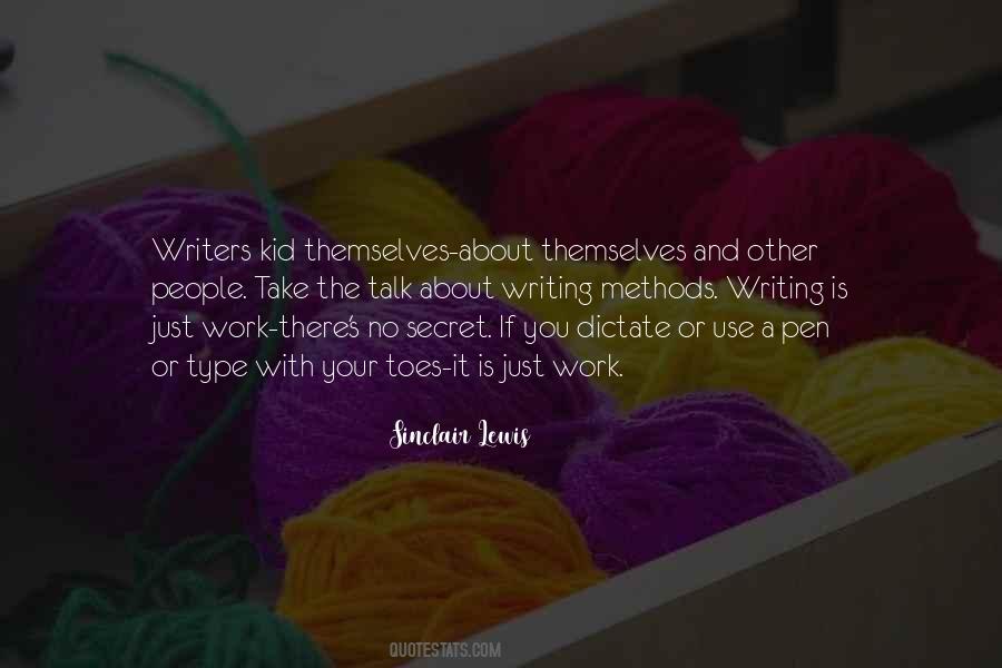 Quotes About Pen And Writing #534764