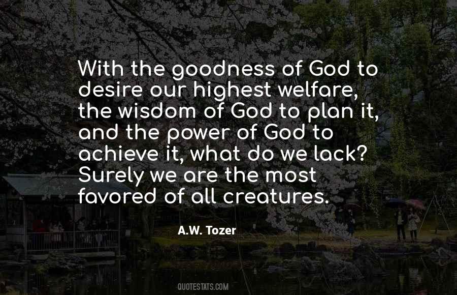 Quotes About The Wisdom Of God #1016060
