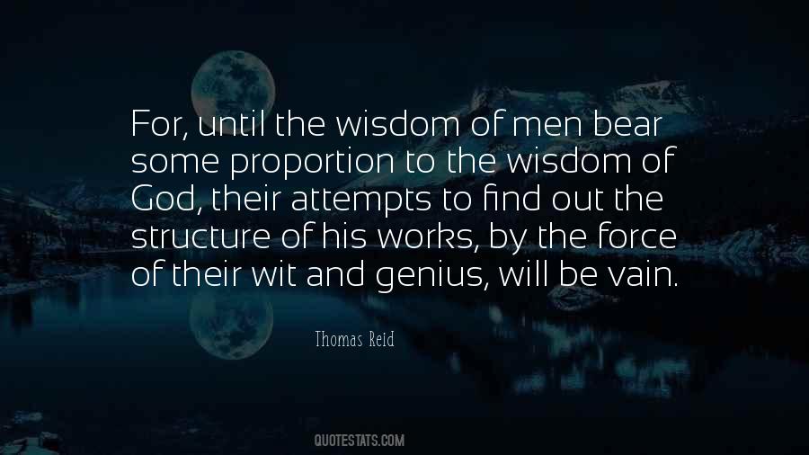 Quotes About The Wisdom Of God #1870778