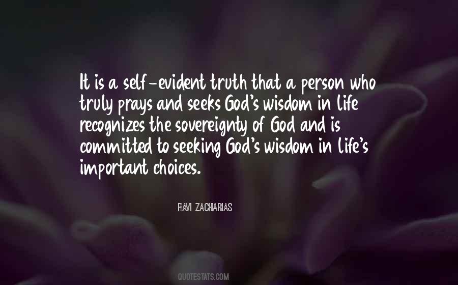 Quotes About The Wisdom Of God #204798