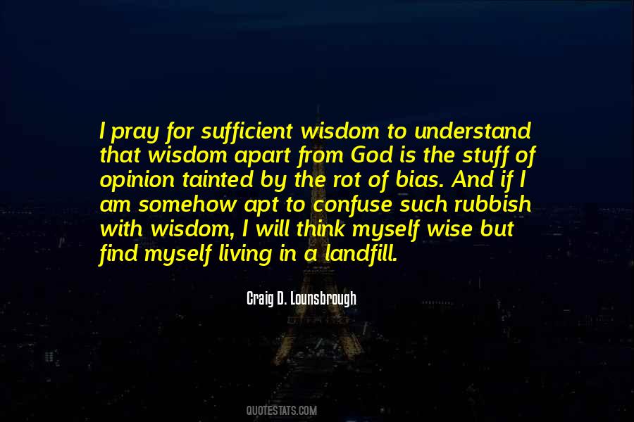 Quotes About The Wisdom Of God #211423