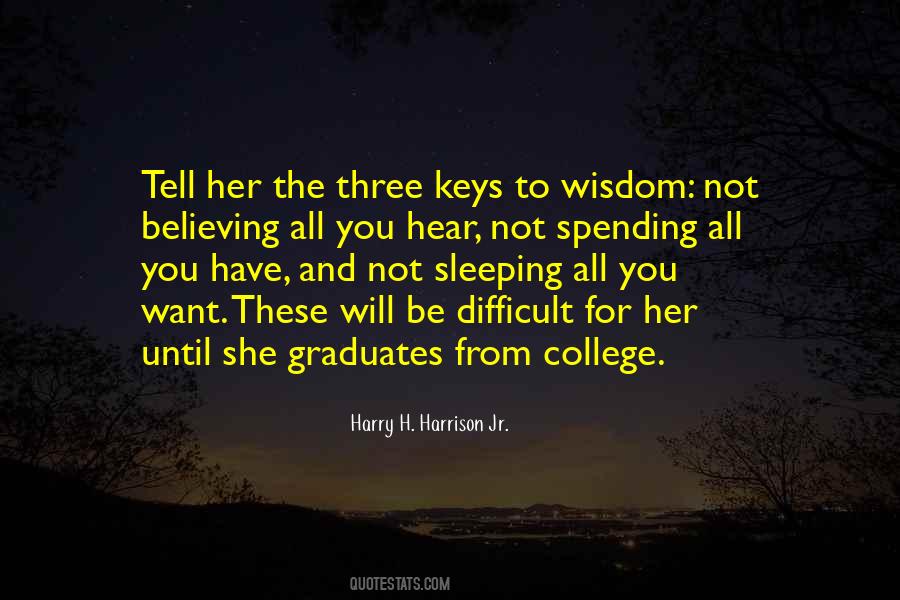 Three Keys Quotes #1119419