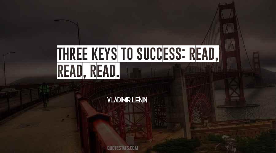Three Keys Quotes #1659646