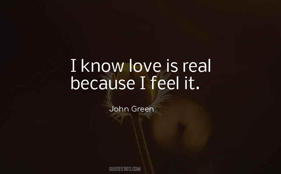 I Love Green Quotes #123530
