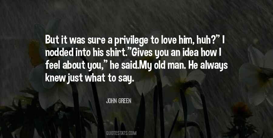 I Love Green Quotes #378158