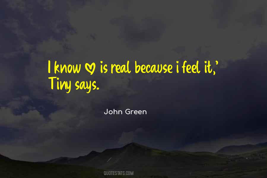 I Love Green Quotes #523517
