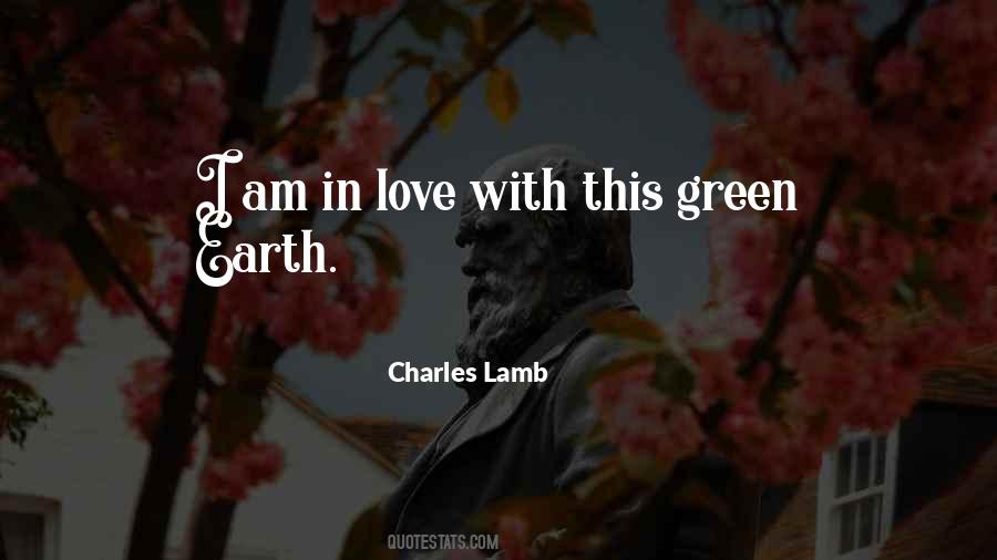 I Love Green Quotes #528282