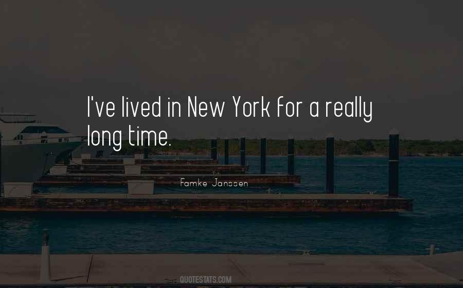 New York Time Quotes #439076