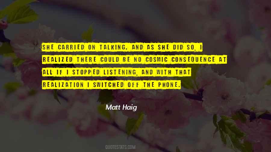 No Realization Quotes #164424